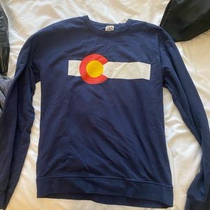 Colorado flag crewneck